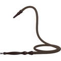 Brown Silicone Rubber Finishing Long Handle Hookah Hose #color_brown