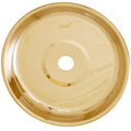 Large Gold MYA Hookah Plate #color_gold