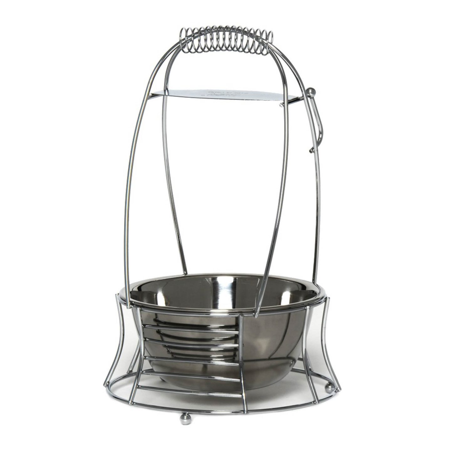 Silver Medium Charcoal Basket #COLOR_SILVER