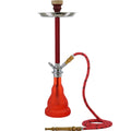 Red Acrylic II with Red Stem Hookah #color_Red
