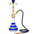 Blue Acrylic Gold Hookah #color_Blue