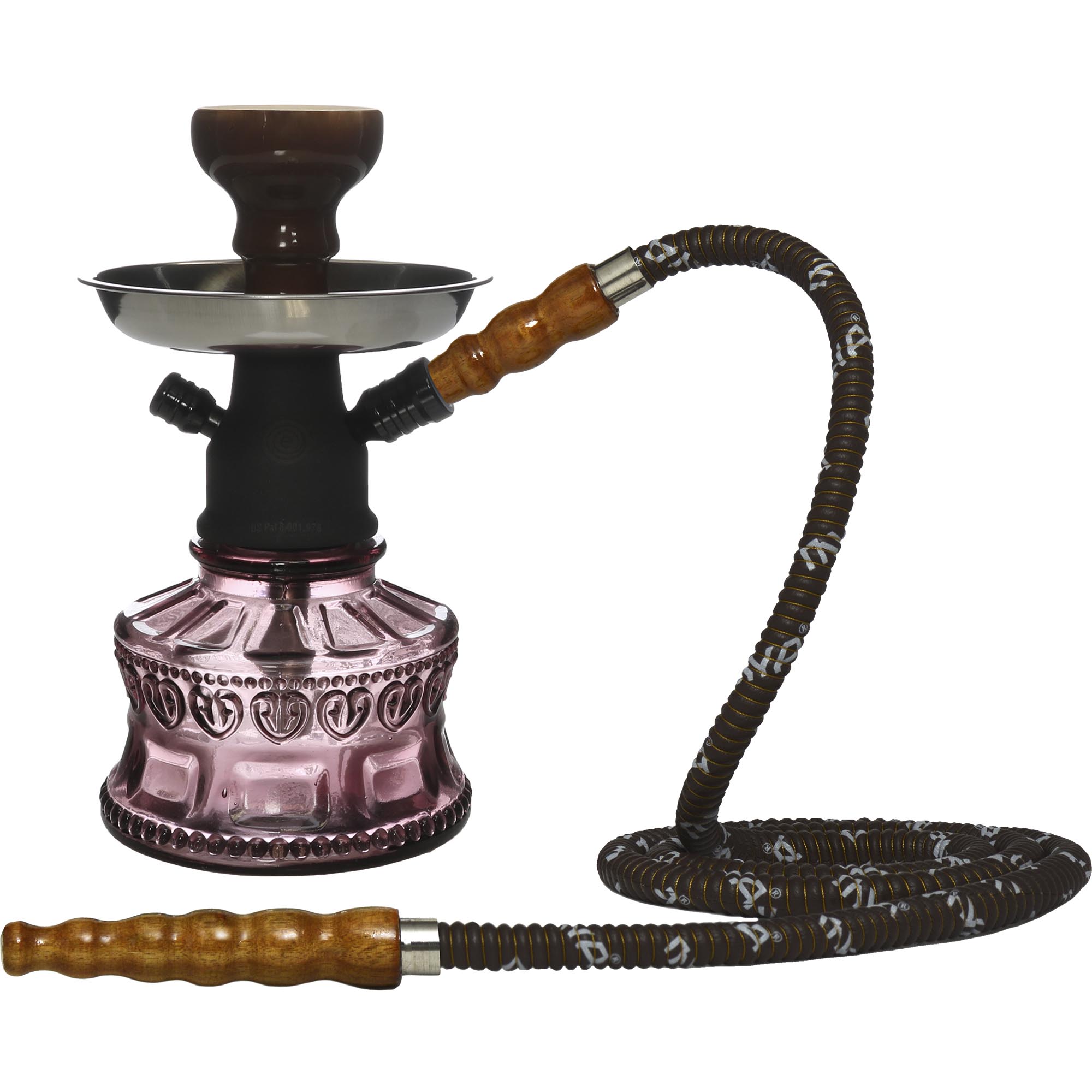 1863 BACCI Small Glass Hookah | Econo Hookahs