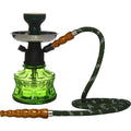 Bacci Small Hookah in Olive Green #color_Olive Green