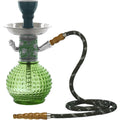 Olive Green Bambino Silver Hookah #color_Olive Green