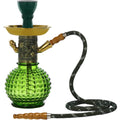 Olive Green Bambino Gold Hookah #color_Olive Green