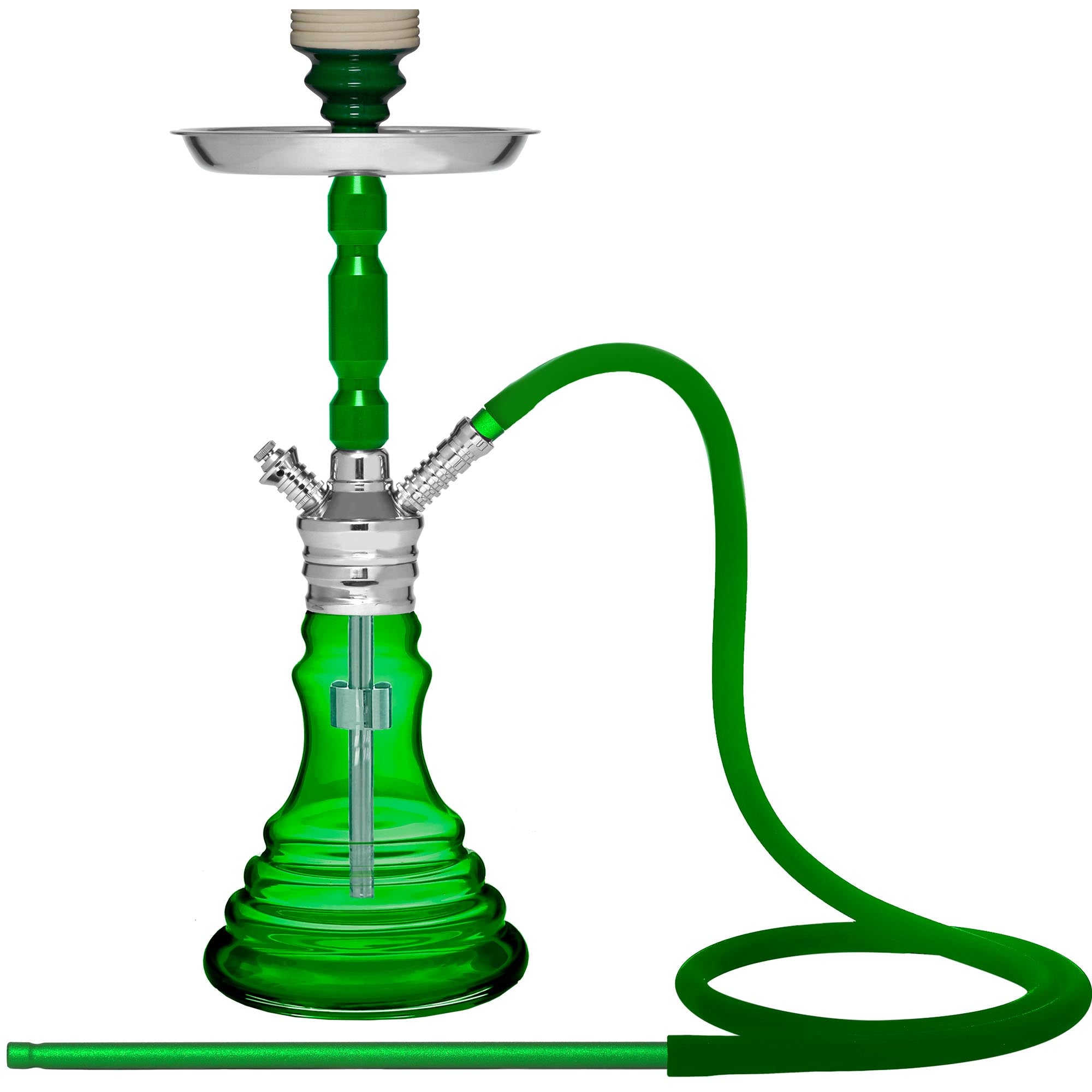 Green BEYA 128DL Hookah #color_Green