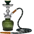 Econo QT Small Hookah in Olive Green Glass #color_Olice Green
