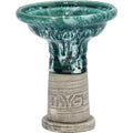 Dark Aqua Flama Premium Hookah Bowl #color_Dark Aqua