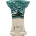 Dark Aqua Flama Premium Hookah Bowl #color_Dark Aqua